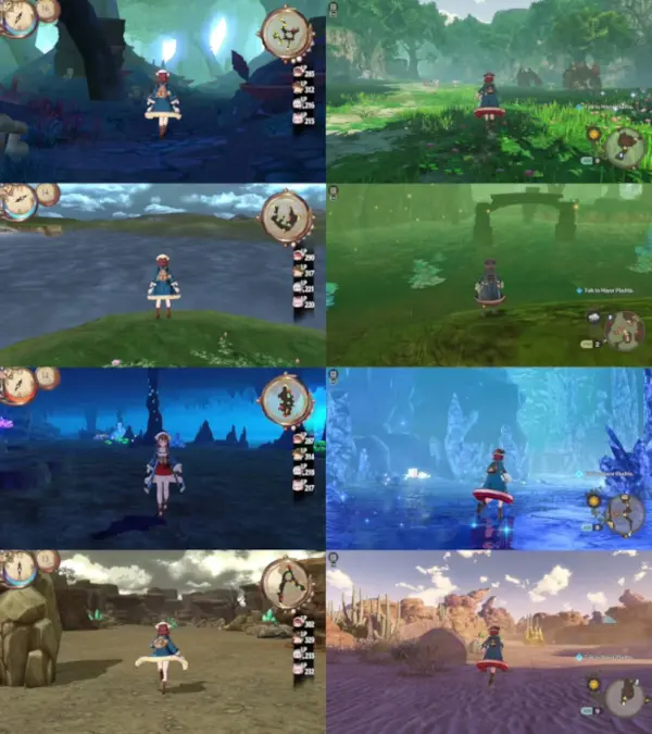 Graphics comparison to Sophie 1