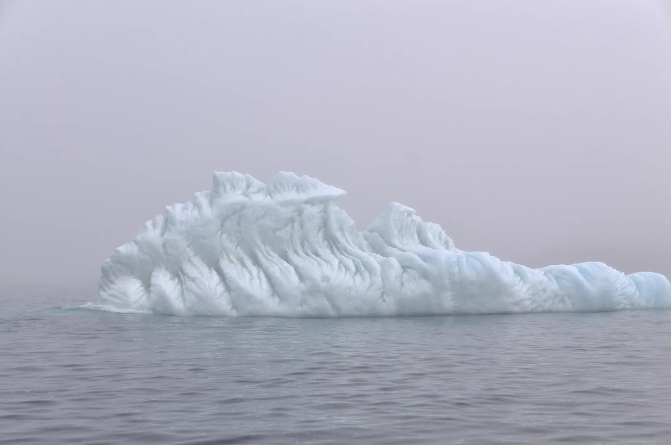 Jagged iceberg