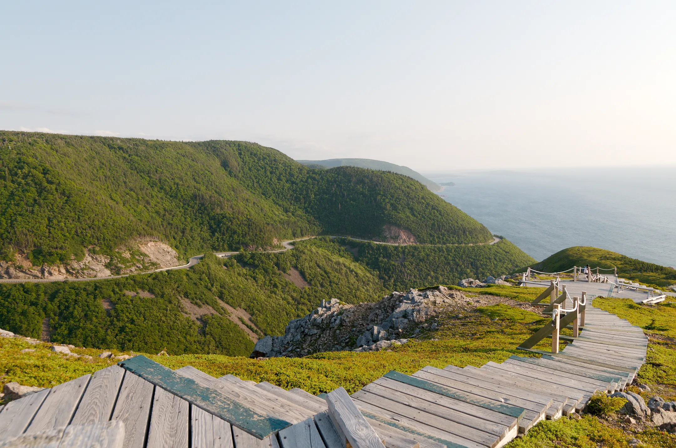 Skyline Trail looking at Cabot Trail