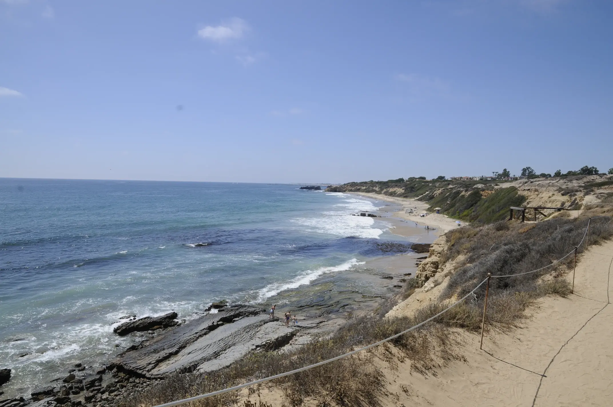 Beach at Crystal Cove State Park